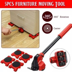 (5 In 1) Heavy Furniture Moving Tool