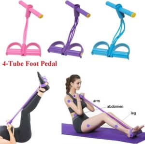 Get Fit with Foot Pedal Resistance Band – Elastic Sit-up Pull