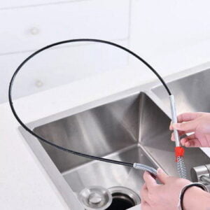 Stainless Steel Sink Cleaning Stick - Hair Catcher & Drain Cleaner (90 cm size)