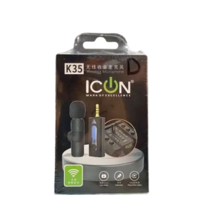 ICON K35 Dual Wireless Mic for Android & iOS