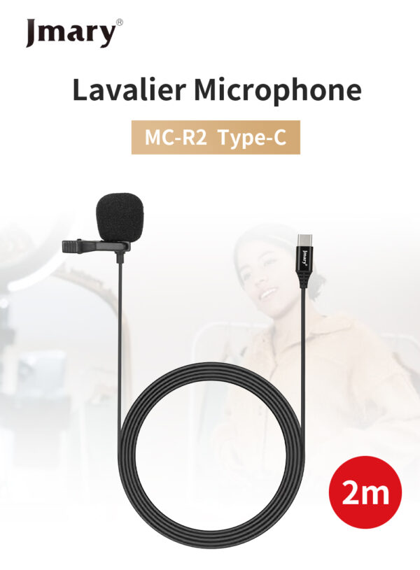 Jmary MC-R2 Type-C Lavalier Microphone