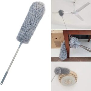 100 Inches Extendable Microfiber Duster for Ceilings, Fans & Blinds