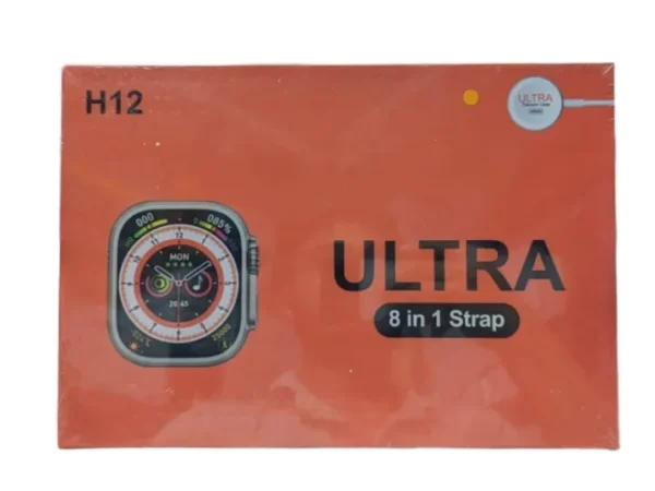 H12 ULTRA SMART WATCH 8in1 STRAP WITH PROTECTION CASE