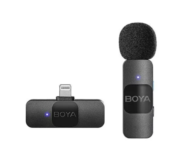 Boya BY-V1 Wireless Mic for iPhone 1